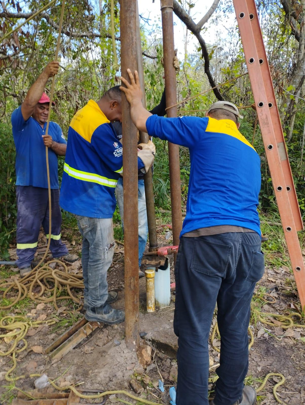 Nesta Terça-feira (09/05), o SAAE, realizou a troca da bomba no PT do Posto Maravilha (Povoado Pau Cheiroso). Nesta Terça-feira (09/05), o SAAE, realizou a troca da bomba no PT do Posto Maravilha (Povoado Pau Cheiroso).