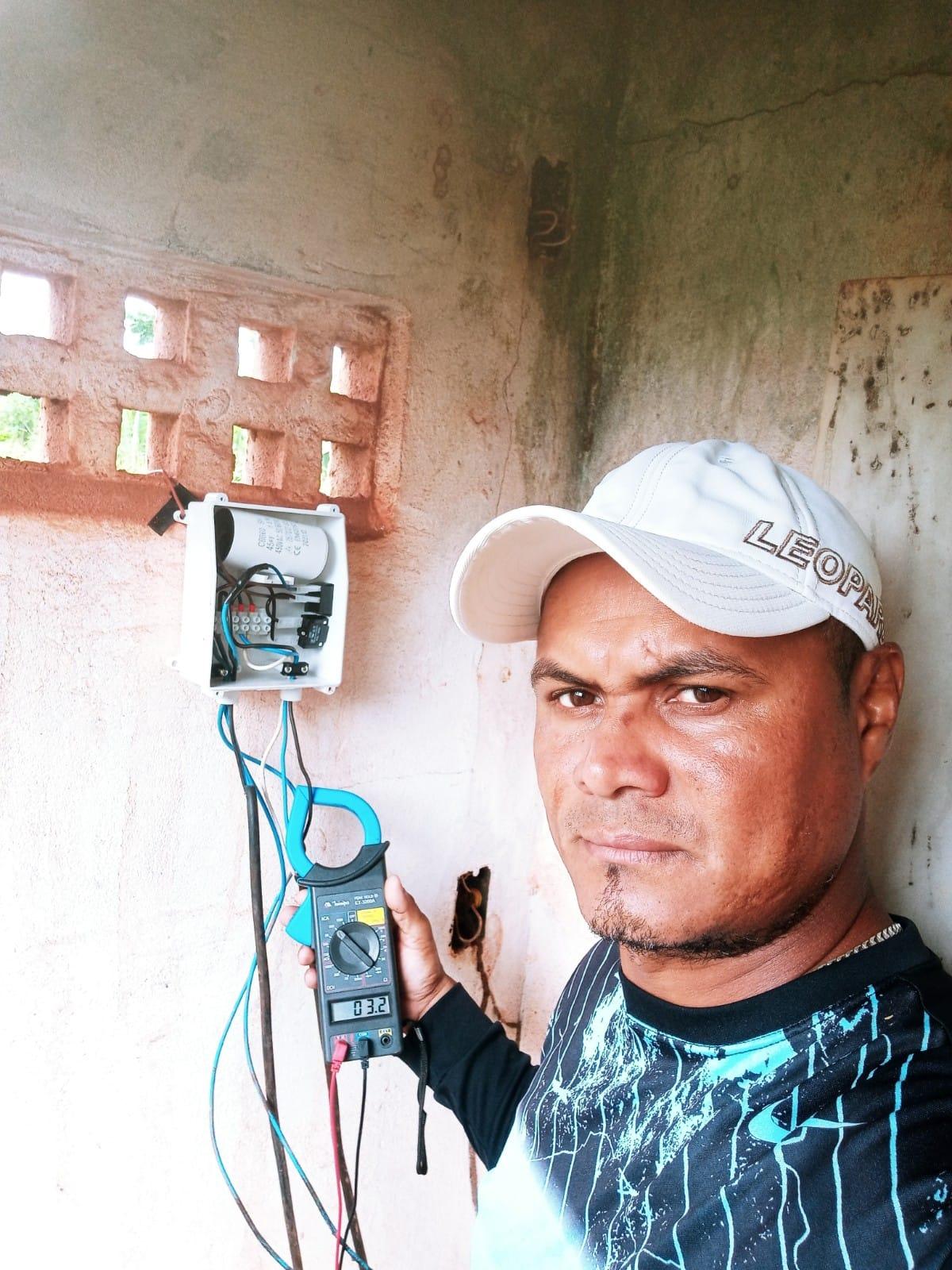 Nesta Terça-feira (02/05), o SAAE realizou a manutenção no PT do Povoado Santa Joana.