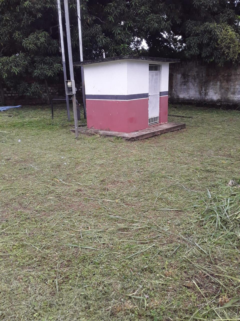 O SAAE, realizou nesta segunda-feira (15/05) a limpeza no PT 13.