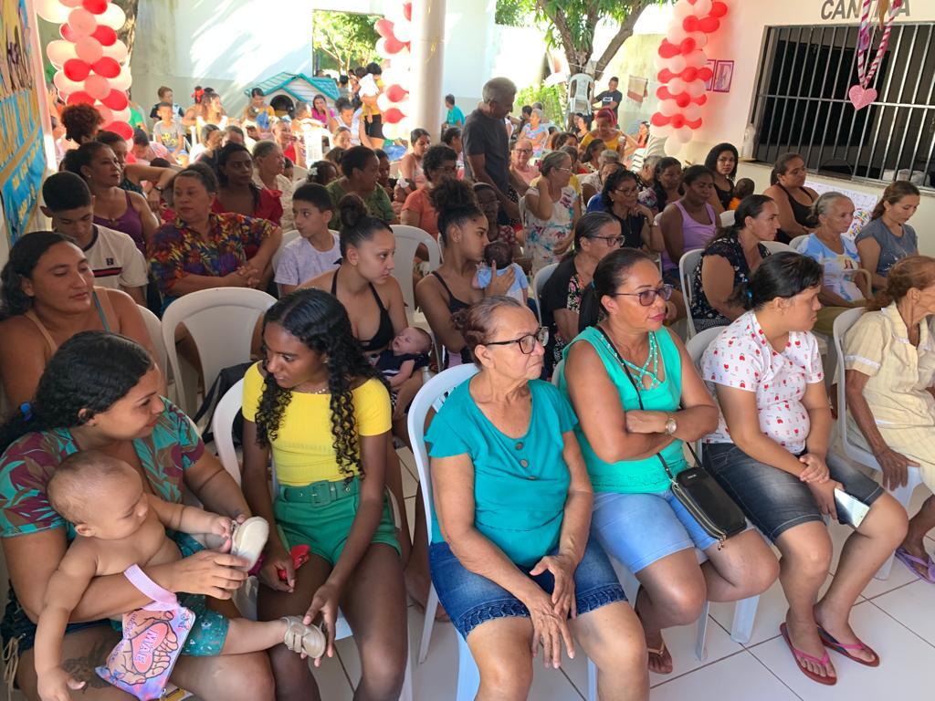 No último domingo, dia 28 de maio, Chiquinho do SAAE, Diretor do SAAE, marcou presença em um evento especial realizado no bairro Santo Antônio, em homenagem ao Dia das Mães.