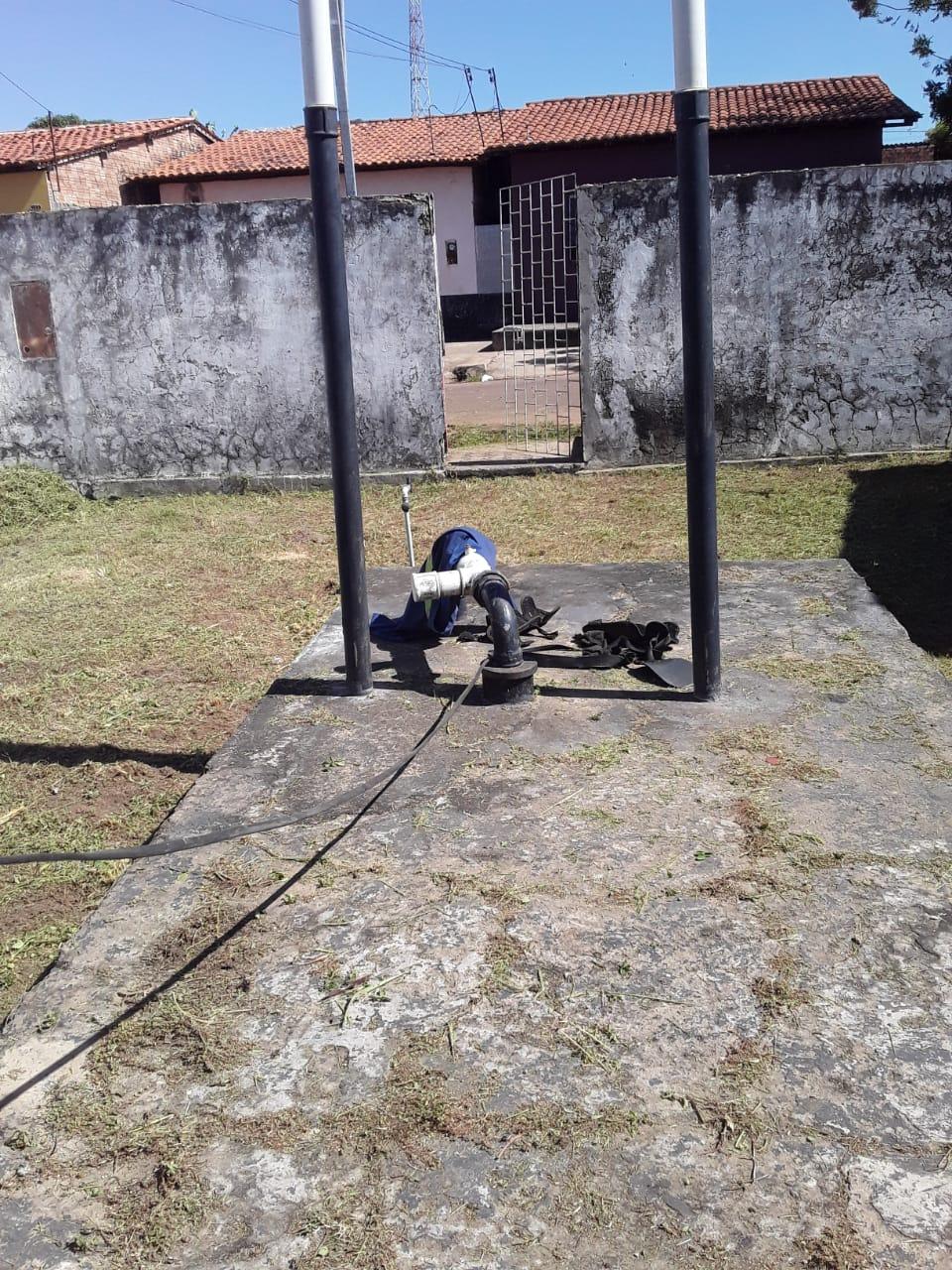 O SAAE, realizou nesta quarta-feira (05/07) a limpeza no PT 23.