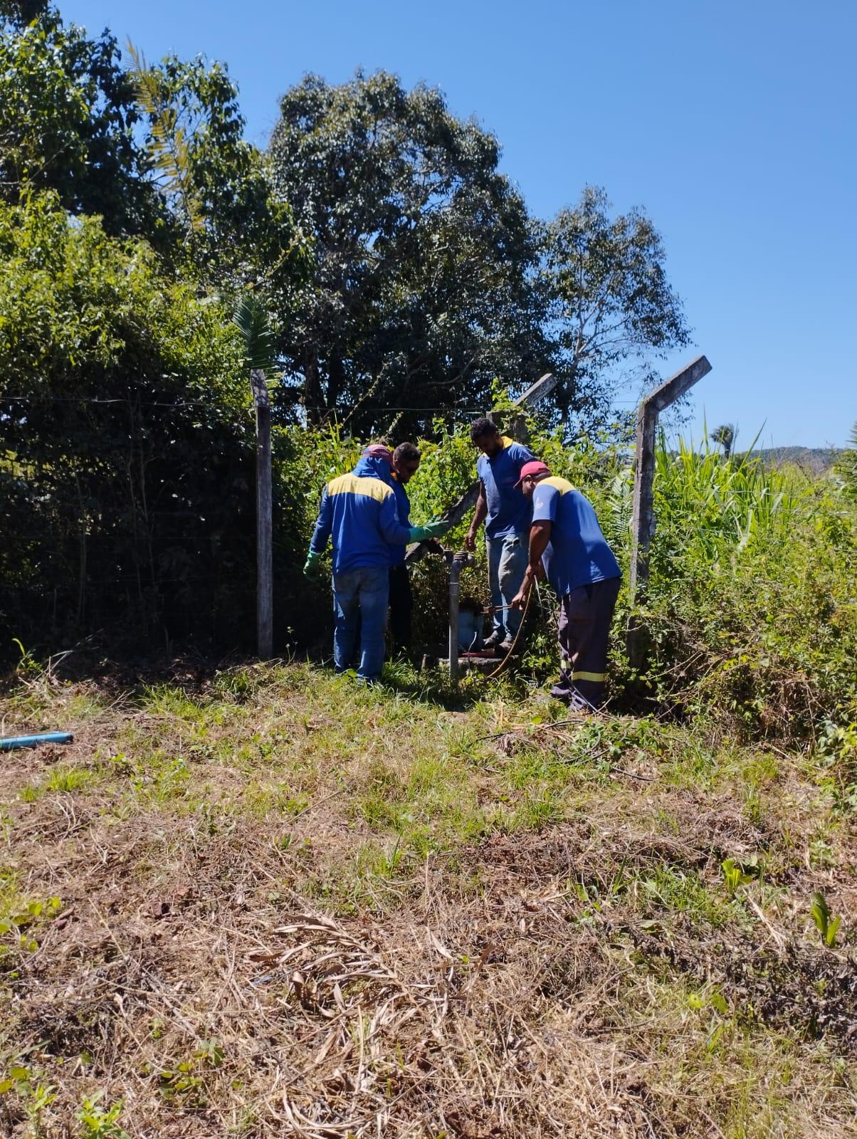 Nesta Quarta-Feira (05/07), o SAAE realizou a troca da bomba do PT do Povoado Cantinho dos Rodrigues (Zona Rural de Codó).