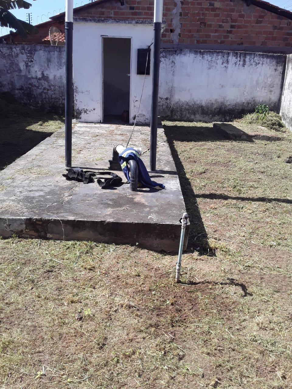 O SAAE, realizou nesta quarta-feira (05/07) a limpeza no PT 23.