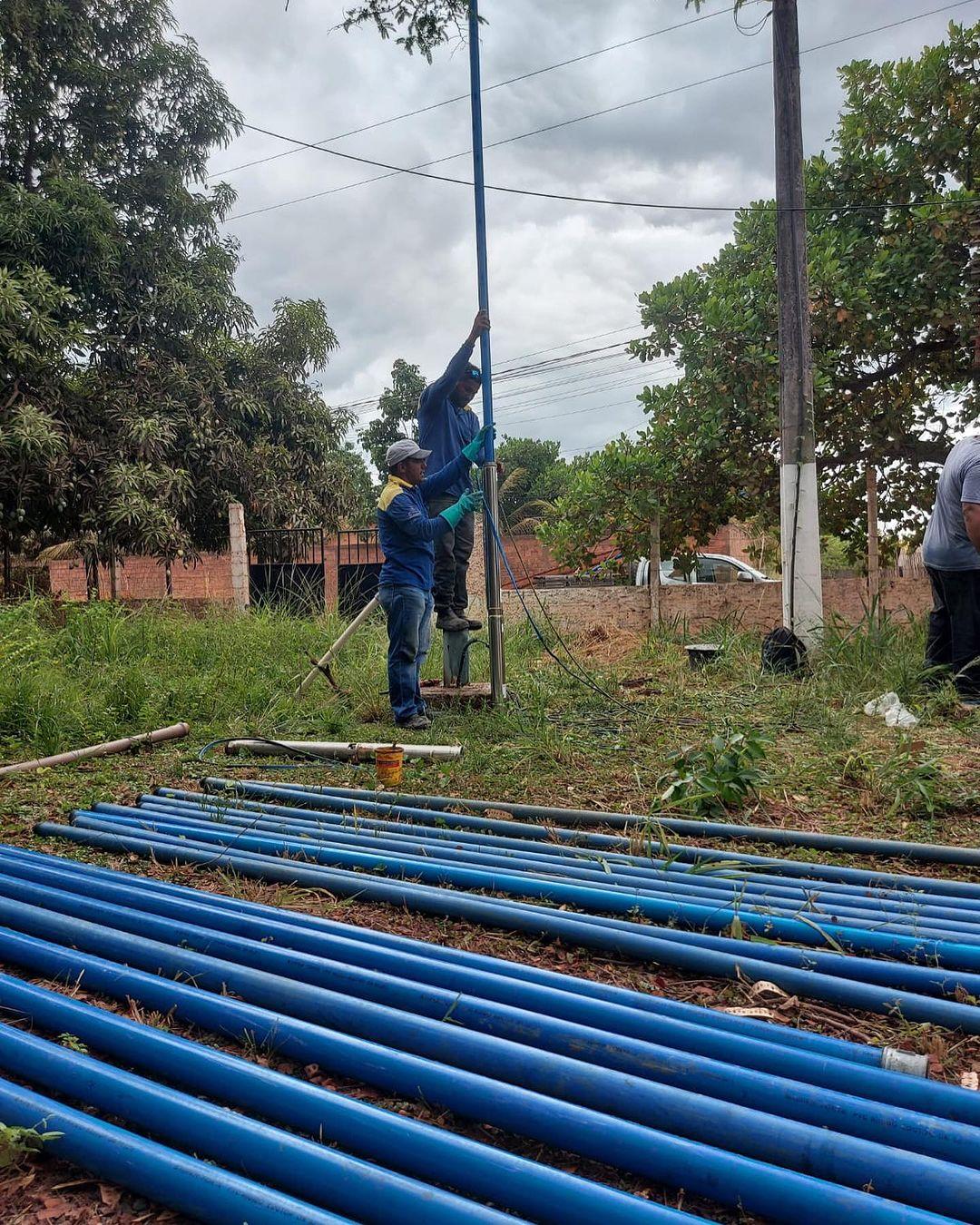 Na manhã desta segunda-feira 06/11), a Prefeitura Municipal de Codó, através do SAAE, realizou a troca da bomba no Povoado Montevidéu-2. Na manhã desta segunda-feira 06/11), a Prefeitura Municipal de Codó, através do SAAE, realizou a troca da bomba no Povoado Montevidéu-2.