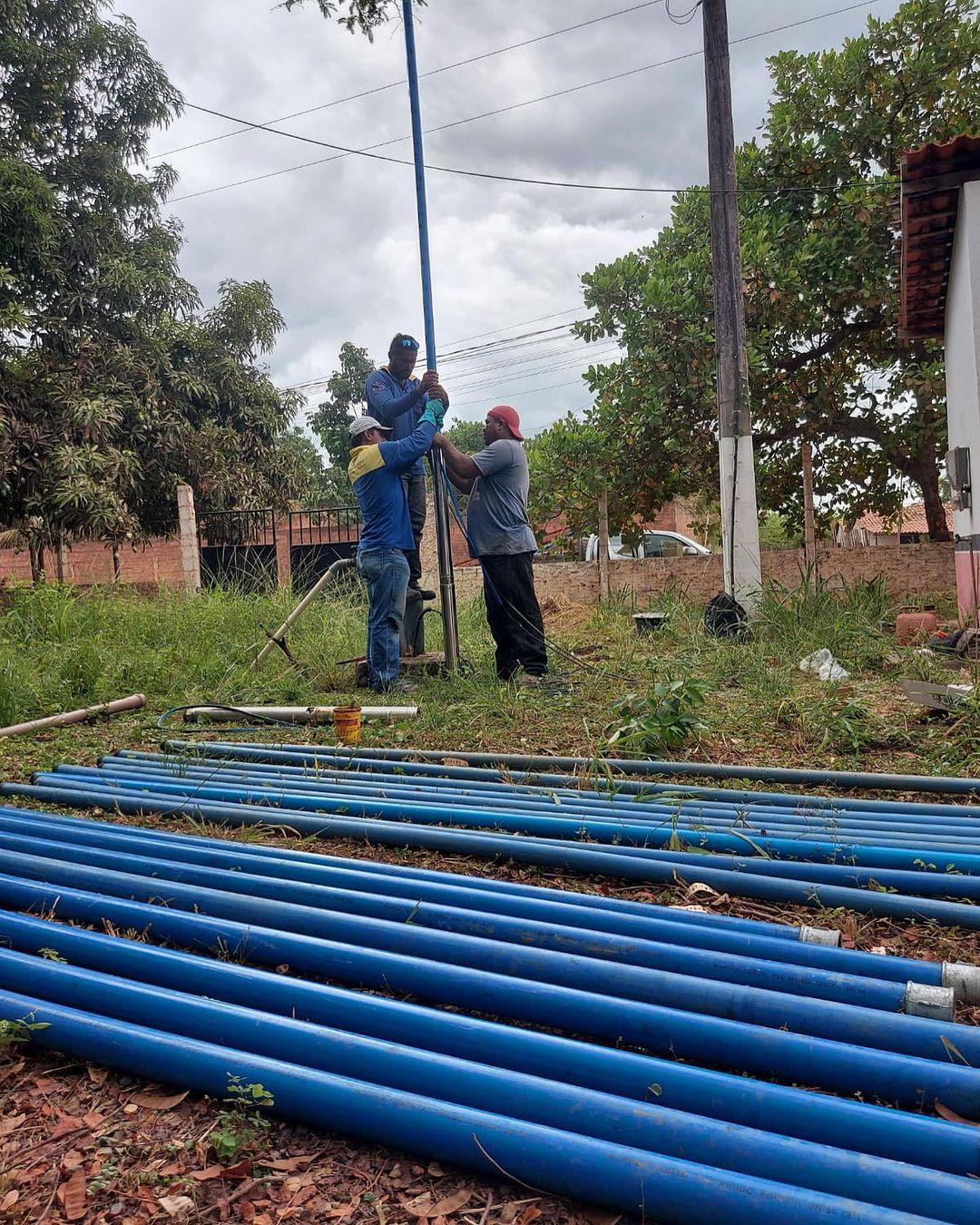 Na manhã desta segunda-feira 06/11), a Prefeitura Municipal de Codó, através do SAAE, realizou a troca da bomba no Povoado Montevidéu-2. Na manhã desta segunda-feira 06/11), a Prefeitura Municipal de Codó, através do SAAE, realizou a troca da bomba no Povoado Montevidéu-2.