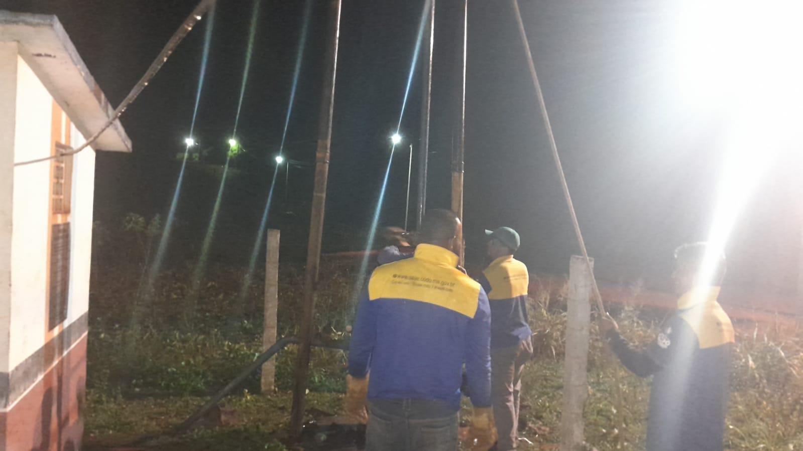 Serviço Autônomo de Água e Esgoto (SAAE), realizou nesta quarta-feira (03/01) a troca de bomba do PT 02 do Povoado Montevidéu I, zona rural do município de Codó.