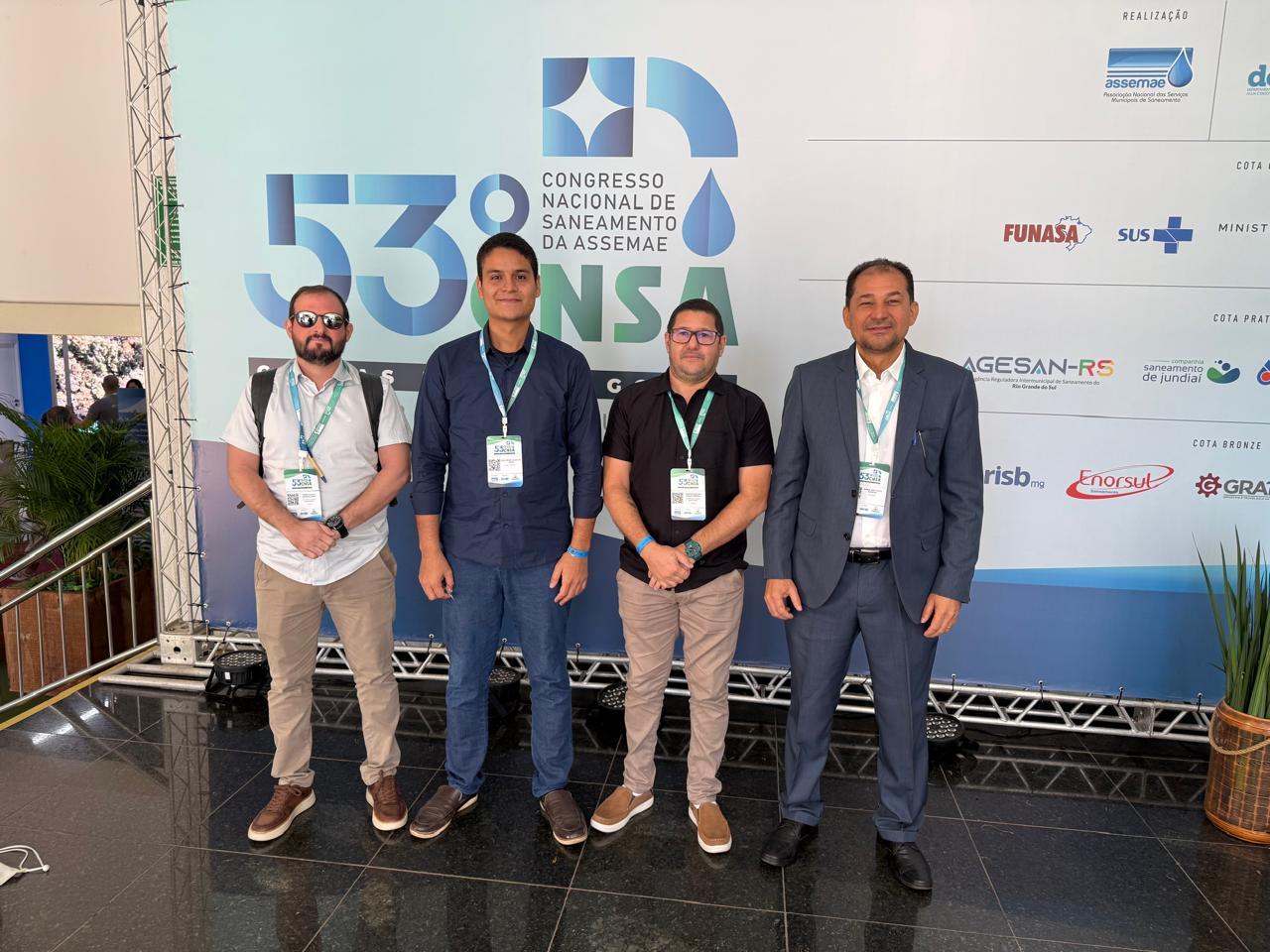 SAAE DE CODÓ-MA PARTICIPOU DO 53º CONGRESSO NACIONAL DE SANEAMENTO DA ASSEMAE (CNSA) NA CIDADE DA CALDAS NOVAS- GOIÁS NOS DIAS 22 Á 27 DE JUNHO DE 2025.