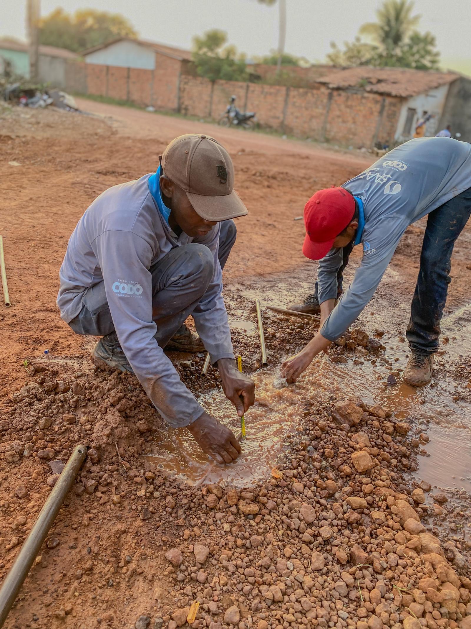 SAAE Realiza Extensão de Rede de Água no Bairro São Francisco