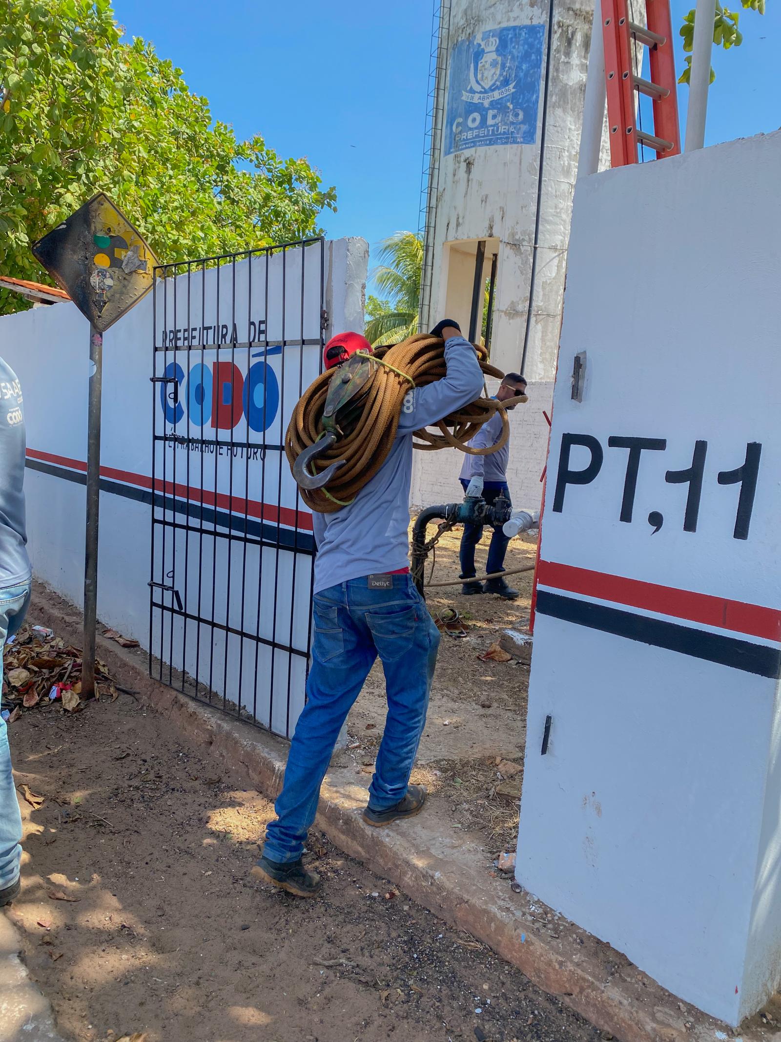 SAAE realiza manutenção no Poço 11 e garante melhorias no abastecimento de água em Codó