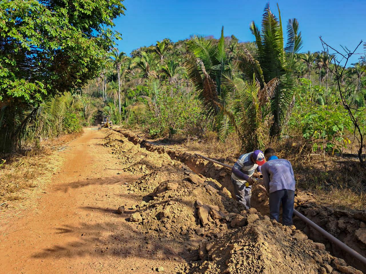 SAAE Realiza Extensão de Rede no Povoado Cacimba de Areia