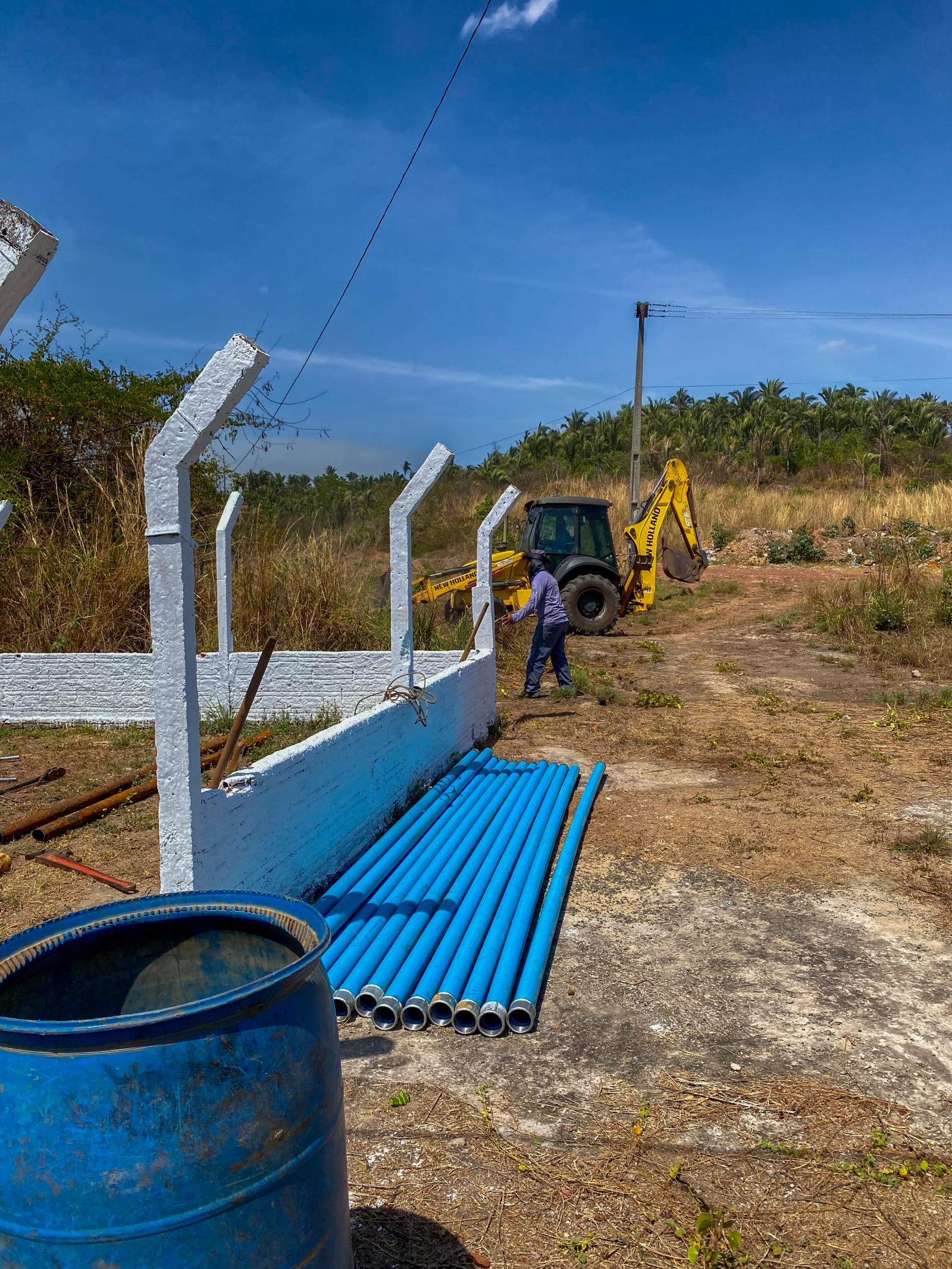 SAAE realiza manutenção no poço que abastece o Residencial São Pedro