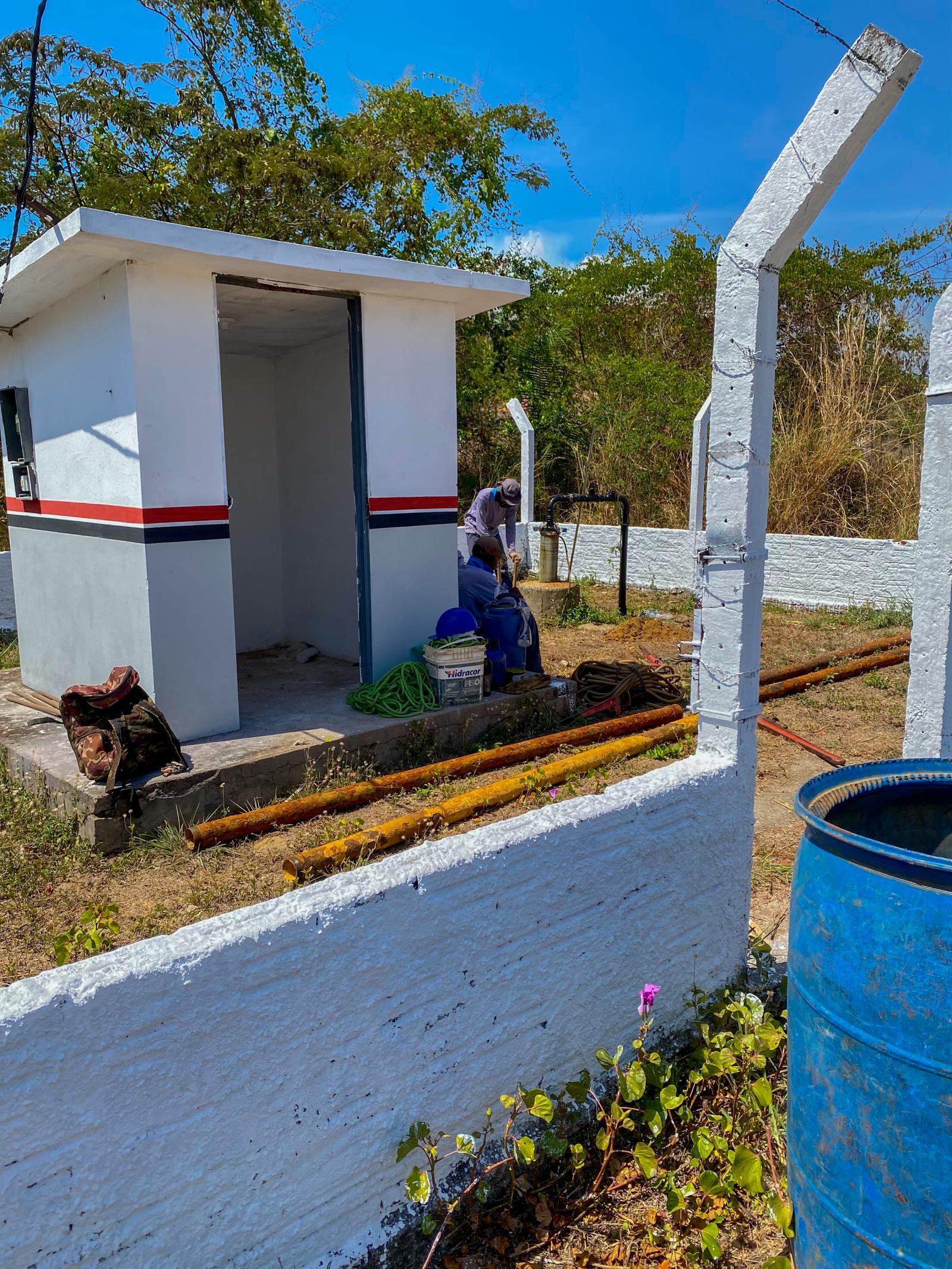 SAAE realiza manutenção no poço que abastece o Residencial São Pedro