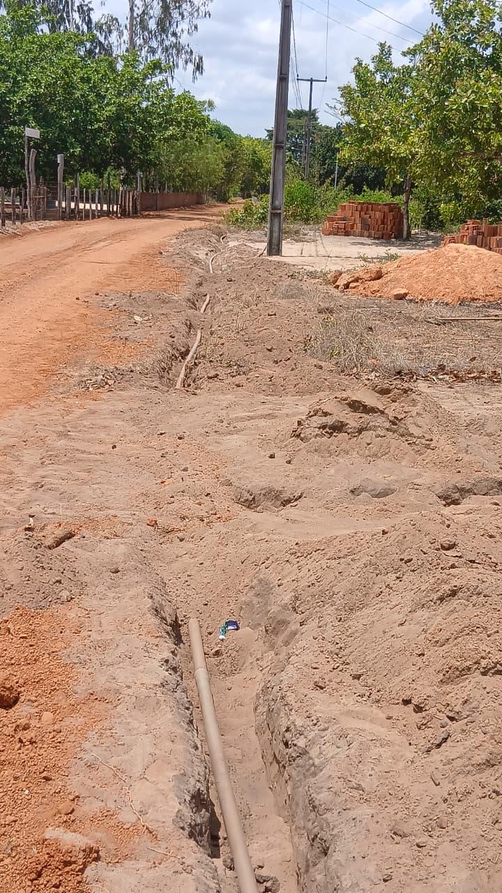 SAAE realiza extensão de rede de abastecimento no Povoado Santana do Manoel Ramos