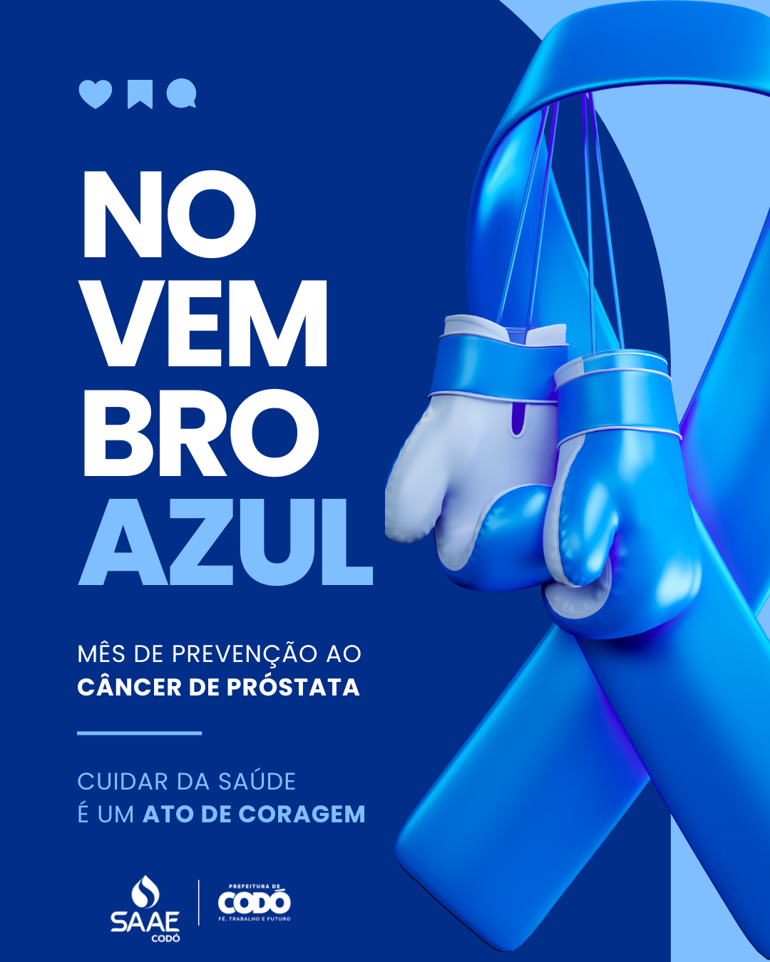 Novembro Azul – Mês de Conscientização à Saúde do Homem